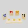 Custom Wooden Rummy Tiles Set with Racks - Travel Game Custom Wooden Rummy Tiles Set with Racks - Travel Game