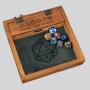 Custom Adult DND Dice Tray Box with Lock