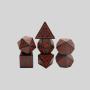 Vintage Hollow Dice Set - 7PC Acrylic DND Dice