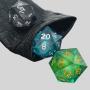 Giant Liquid Resin D20 Dice - JIAN AI RPG Tabletop Dice
