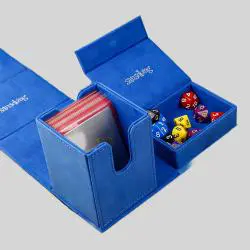 Sanseking PU Leather Deck Box with Dice Tray