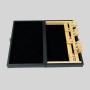 Melamine Rummy Mahjong Set - Wooden Rack, Leather Box