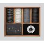 Luxury Poker Chip Set with Wooden Gift Box & Dice