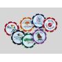 Ceramic Poker Chips - Custom Logo Casino Royale Set (500-1000pcs)