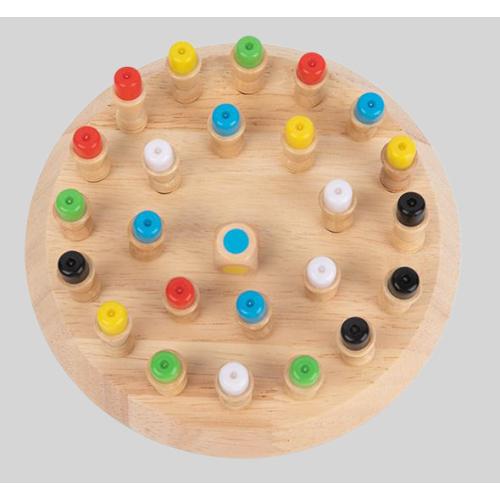 Early Learning Wooden Memory Chess Puzzle for Kids - Boys & Girls