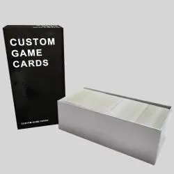 Custom Game Cards with Box - Personalized Playing Cards