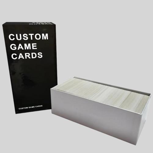 Custom Game Cards with Box - Personalized Playing Cards