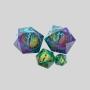 Oversized Dragon Eye D&D Dice - Resin Polyhedral