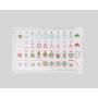 Colorful Custom Acrylic Mahjong Game Set