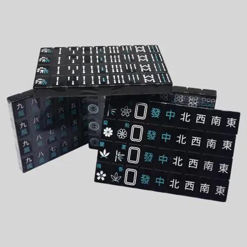 Luxury Custom Black Mahjong Set - Wholesale OEM/ODM Luxury Custom Black Mahjong Set - Wholesale OEM/ODM