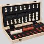 Custom Wooden 2-in-1 Magnetic Chess Set