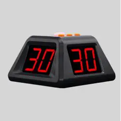 YIZHI Poker Chess Timer - 15/20/30/60s Countdown LED Game Timer