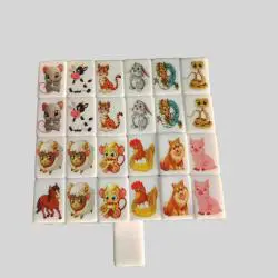 Mahjong Game Set - Seaside Escape Cartoon
