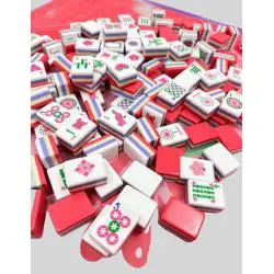 Mahjong Set 4 Layer Custom Trendy Soiree Tiles