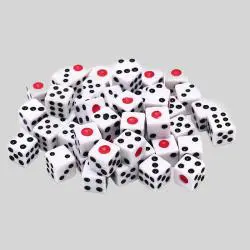 Colorful Mini D6 Dice - 8mm Square Board Game Accessories