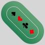 Casino Texas Poker Table Mat - Custom Logo OEM PM006