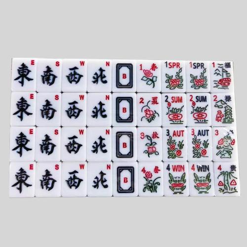 Acrylic 4KG Mahjong Table - Folding Poker Game Set
