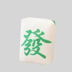 CHIQUE Mahjong Tile Plushie Cushion Pillow