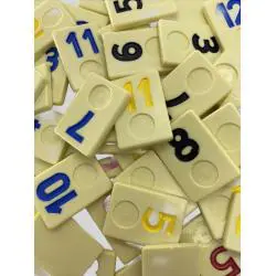 Acrylic Rummy Tiles – 106 Pieces, Luxury, Kids & Home Decor