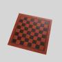 Chess Board Mat PU Leather Foldable Storage Gift