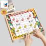 32-in-1 Wooden Flight Chess Set - Educational Toy
