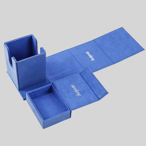 Sanseking PU Leather Deck Box with Dice Tray