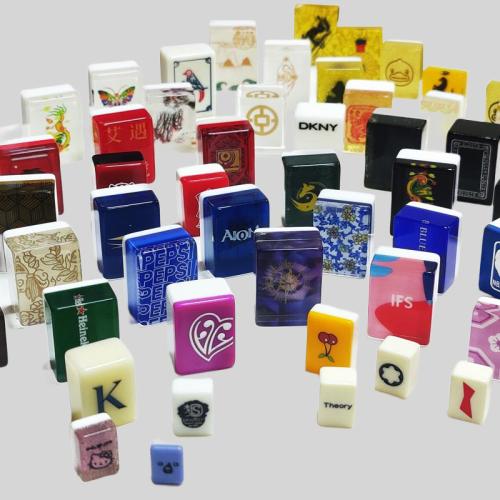 Custom Acrylic Mahjong Tiles OEM Singapore Malaysia