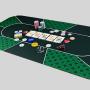 Poker Table Mat – Natural Rubber, Custom Logo, Texas Hold'Em