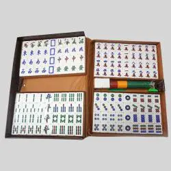 Custom Singapore Mahjong Set - Acrylic Tiles, PVC Box, OEM