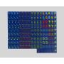 American Mahjong Tiles Set - Acrylic Mahjong Juego Mesa Tiles