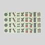 American Mahjong Set - Wooden Case, 166 Tiles, Family Game