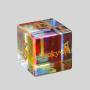 Custom Engraved Dice Set - DND Prism Crystal Dice