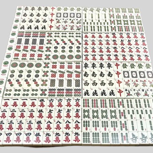 Customized Mahjong Set - Hand Rubbed Stones, USA/SG/MY