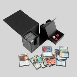 Custom PU Leather Card Box - MTG Yugioh TCG Deck Box