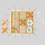 Wooden XO Tic Tac Toe Game for Kids - Educational Toy
