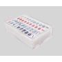 Acrylic Mahjong Board Game - Vibrant Tiles Gift Set