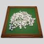 Custom 4 in 1 Mahjong Table - Ivory Yellow