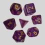 Acrylic Resin Dice Set - Custom RPG Polyhedral Dice