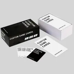 Custom Game Cards with Box - Personalized Playing Cards