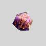 Handmade D&D Dice Set - Thorny Rose Resin Dice