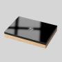 Luxury Bright Wooden Mahjong Box - 144 Set with Magnets