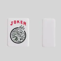 Western Mahjong Set - 166pcs Melamine Tiles with Acrylic Base