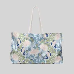 Mahjong Tote Bag - Canvas Storage for Tiles & Accessories