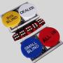 Large Number Baccarat Mahjong Poker Chips - 200 Pieces Clear Coins