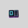 Custom Luxury Mahjong Tiles Set - Black Pink Blue, Logo Engraved