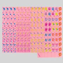 American Mahjong Set - Acrylic Tiles, 166 Tiles