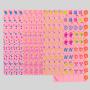 American Mahjong Set - Acrylic Tiles, 166 Tiles