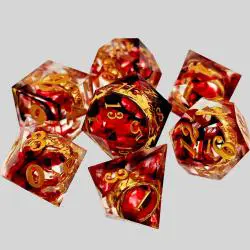 Lord of the Rings Resin Dice Set