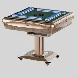 Folding Metal Mahjong Table - Stylish & Automatic Design