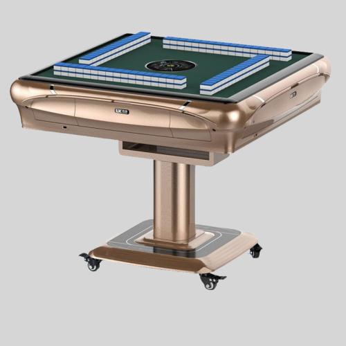 Folding Metal Mahjong Table - Stylish & Automatic Design